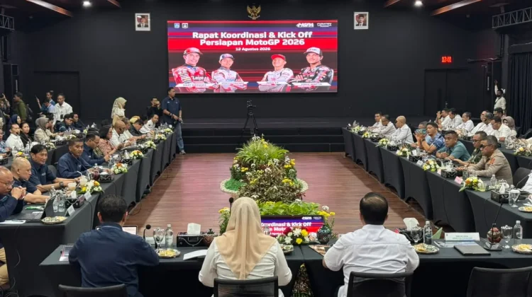 Rakor Lintas Sektoral MotoGP Mandalika 2026 di Gelar
