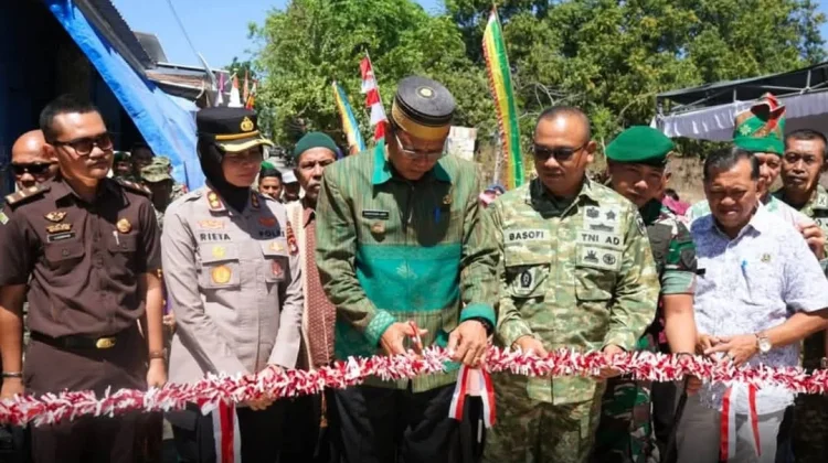 Jembatan Garuda Buka Akses Warga Kapassari