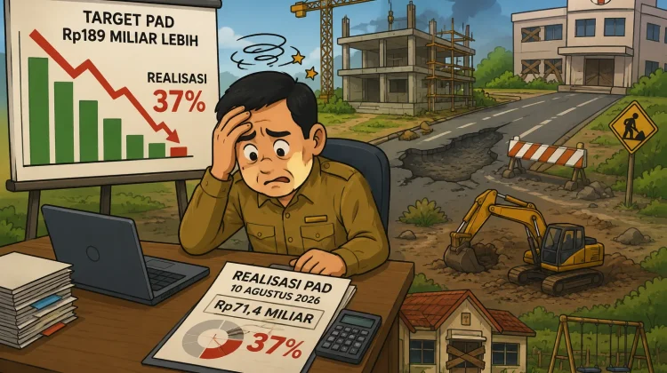Realisasi PAD Rendah, Fiskal Dompu Masih Tertekan