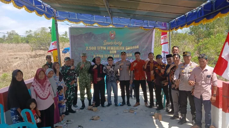 TNI Polri Hadir, Jembatan Garuda Jadi Simbol Pengabdian