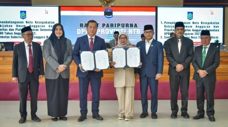 KUA-PPAS 2027 NTB Disepakati, Pendapatan Daerah Diproyeksi Rp6,22 Triliun
