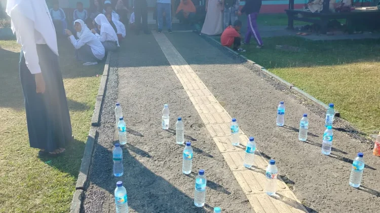 Siswa Tunanetra SLB A YPTN Mataram Meriahkan HUT RI ke-81