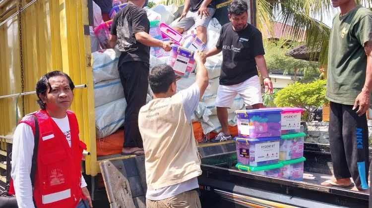 Kirim Logistik dan Personel, PMI NTB Peduli Korban Gempa di NTT