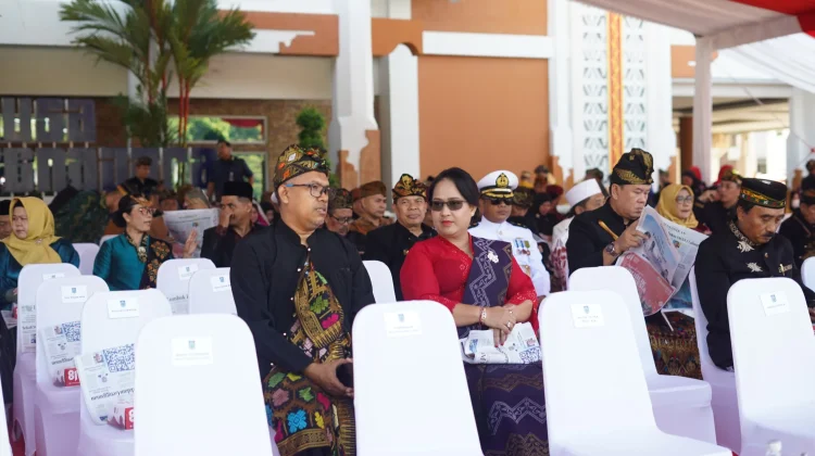 Kemenkum NTB Hadiri Upacara HUT Ke-81 Kemerdekaan RI di Kantor Gubernur NTB
