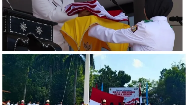 Upacara HUT ke-81 RI di Lombok Timur Berlangsung Khidmat