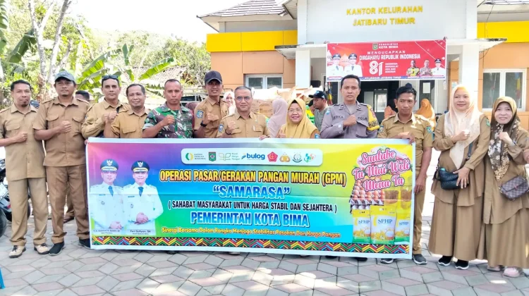 Pemkot Bima Kembali Hadirkan Pasar Murah untuk Masyarakat