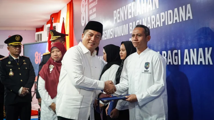 1.256 Warga Binaan Lapas Lombok Barat Terima Remisi Kemerdekaan