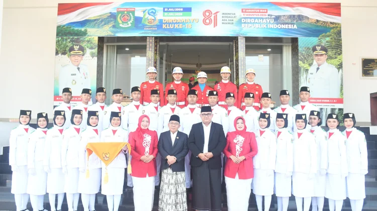 Bupati Najmul Jadi Inspektur Upacara HUT ke-81 RI, Tekankan Persatuan