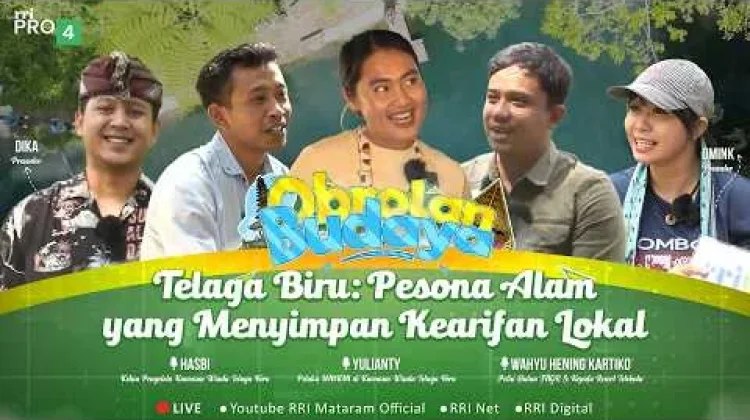 Telaga Biru Berawal dari “Reban” Swadaya Warga Gunung Paok