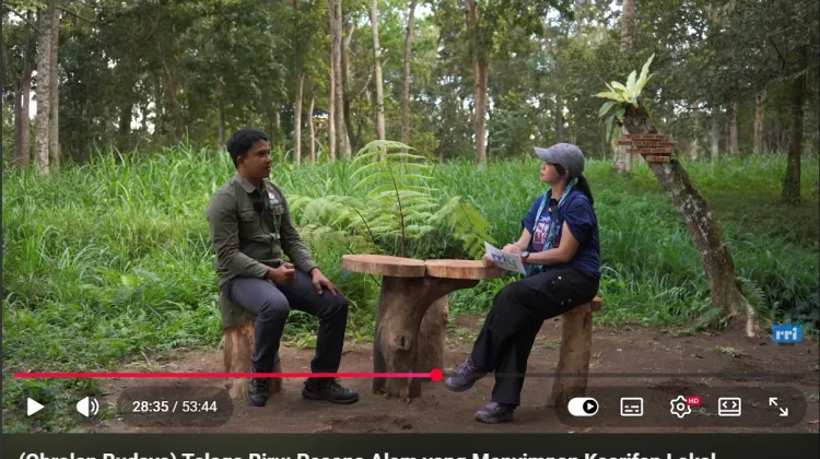 Kenapa Air Telaga Biru Benar-Benar Biru? Ini Penjelasan POLHUT