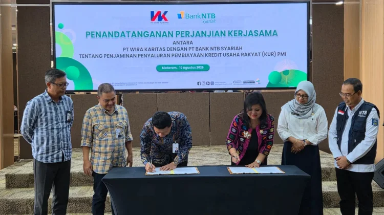 Bank NTB Syariah Gandeng PT Wira Karitas, Perkuat Pembiayaan KUR bagi PMI