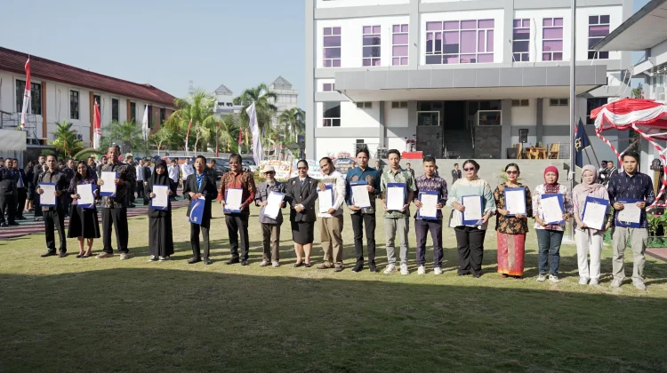 Hari Pengayoman Ke-81, 25 Pencipta di NTB Terima Sertifikat Hak Cipta