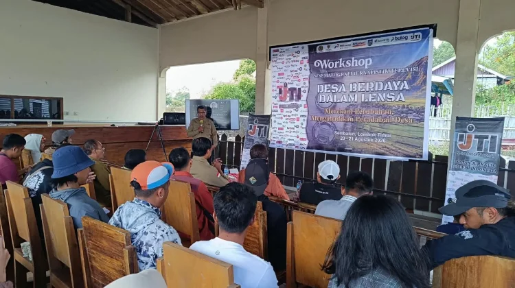 IJTI NTB Gelar Workshop Sinematografi Jurnalistik dan Bakti Sosial di Sembalun