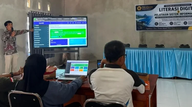 Literasi Digital dan Sistem Informasi Perkuat Promosi Wisata di Desa Mertak