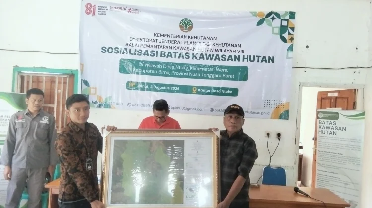 Kades Ntoke Apresiasi Sosialisasi Batas Kawasan Hutan