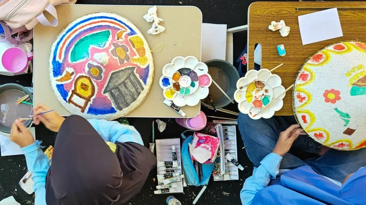 Museum Begawe Vol.3 Dorong Kreativitas Siswa lewat Lomba Melukis Caping