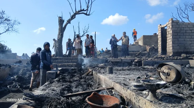 Korban Kebakaran Sade Butuh Makanan dan Tempat Tinggal, 120 KK Jadi Prioritas