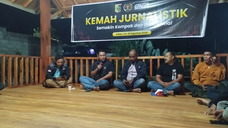 Kemah Jurnalistik PWI Lotim Perkuat Kekompakan dan Profesionalisme Wartawan