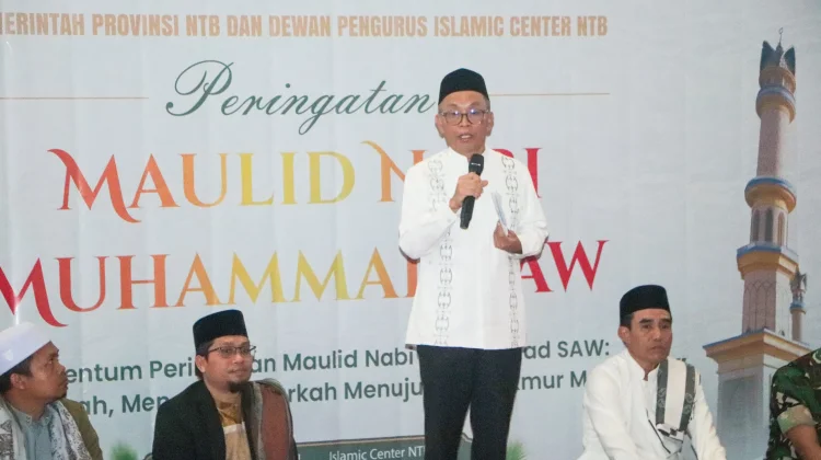 Teladani Rasulullah, Pemprov NTB Ajak Pemuda Jadi Penggerak NTB Makmur Mendunia