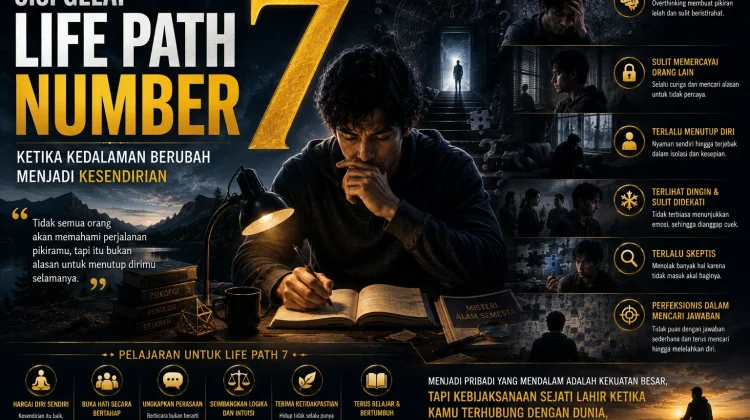 Sisi Gelap Life Path Number 7: ketika Kedalaman Berubah Menjadi Kesendirian