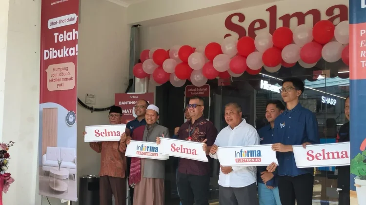 Selma dan Informa Elektronik Buka Toko Pertama di Lombok, Serap Tenaga Kerja Lokal