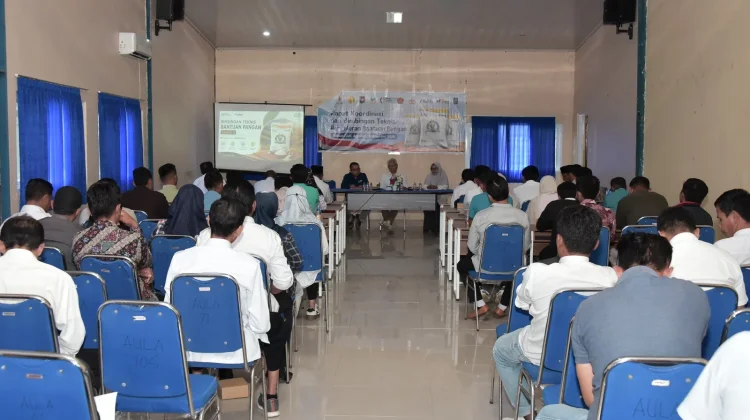 79.390 Warga Bima Terima Bantuan Beras 30 Kilogram