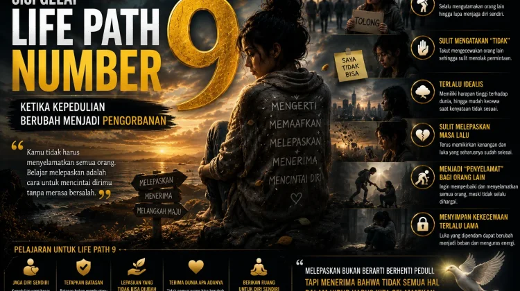 Sisi Gelap Life Path Number 9: ketika Kepedulian Berubah Menjadi Pengorbanan