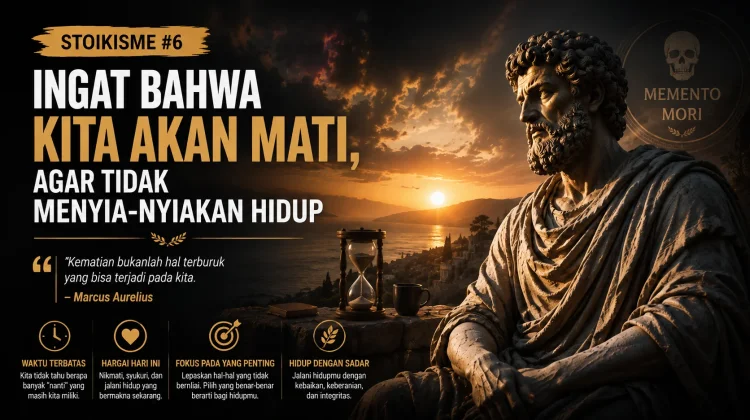 Stoikisme #6: Ingat bahwa Kita Akan Mati, agar Tidak Menyia-nyiakan Hidup
