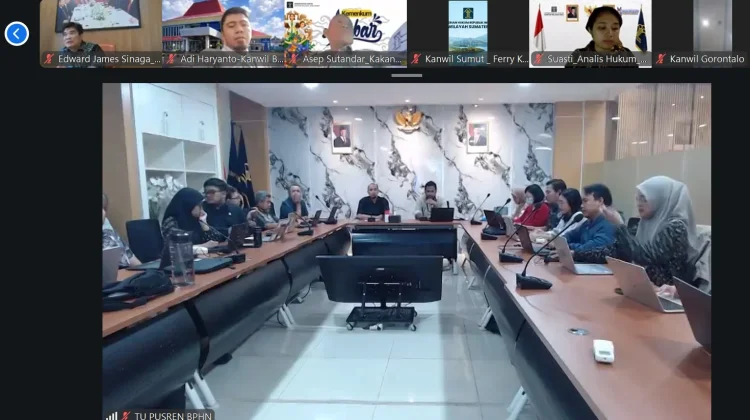 Perkuat Reformasi Hukum, Kemenkum NTB Ikuti Evaluasi IRH&Persiapan Penilaian 2027
