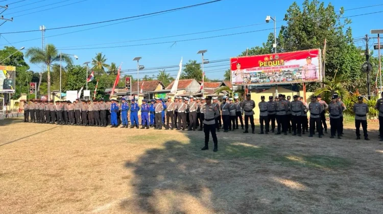 Siaga Gangguan Kamtibmas dan Karhutla, 250 Personel Polres Bima Dikerahkan