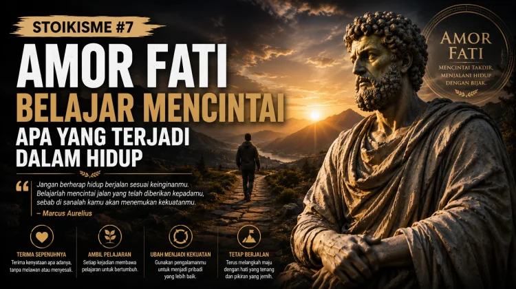 Stoikisme #7: Amor Fati — Belajar Mencintai Apa yang Terjadi dalam Hidup