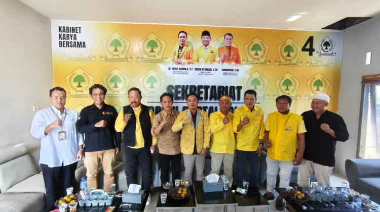 Bawaslu KLU Konsolidasi dengan Golkar, Soroti Perubahan Aturan Kepemiluan
