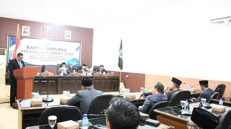 Wabup KLU Sampaikan KUA-PPAS Perubahan APBD 2026, Belanja Daerah Naik Jadi Rp1,18T