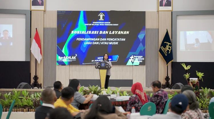 Tarif Rp0 Pencatatan Hak Cipta Lagu, Kemenkum NTB Dorong Musisi Lindungi Karya