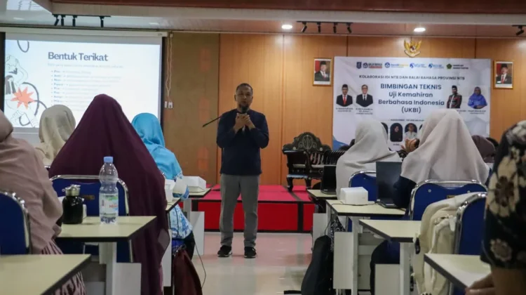 IGI NTB dan Balai Bahasa NTB Perkuat Kemahiran Berbahasa Guru