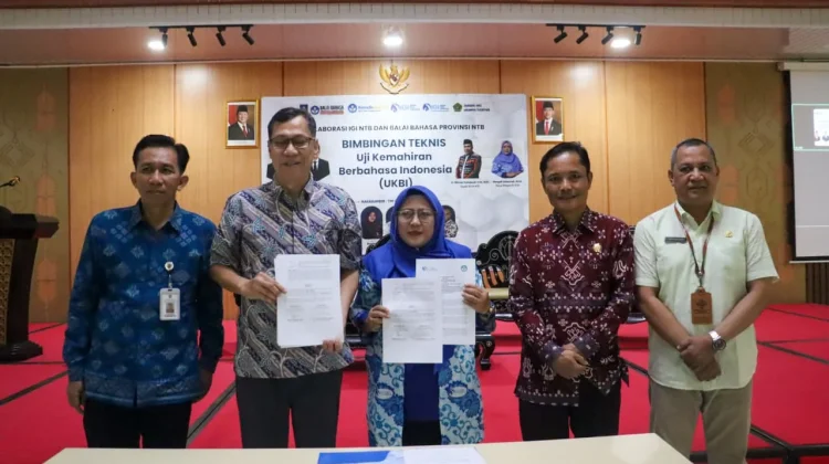 IGI NTB dan Balai Bahasa NTB Perluas Sinergi Tingkatkan Kompetensi Guru