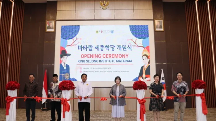 Unram Hadirkan Pusat Bahasa Korea Pertama di Pulau Lombok