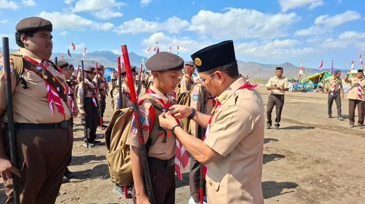 Pramuka Dompu Kini Miliki Bumi Perkemahan Sendiri