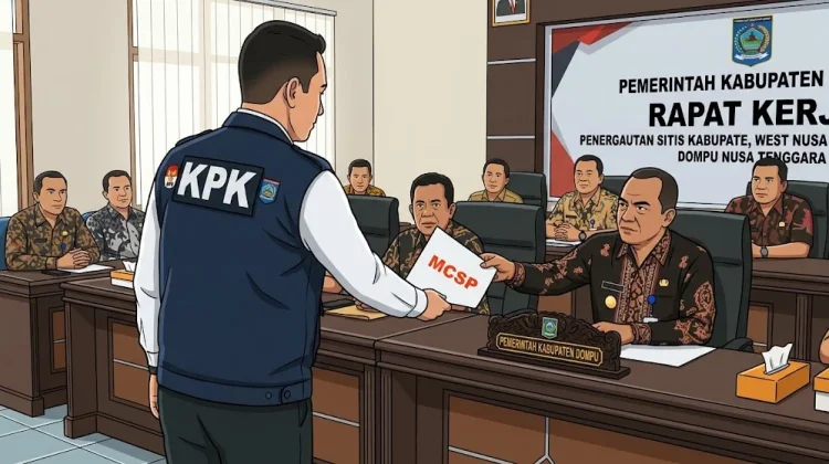 KPK Masih Beri Rapor Merah untuk Pemkab Dompu