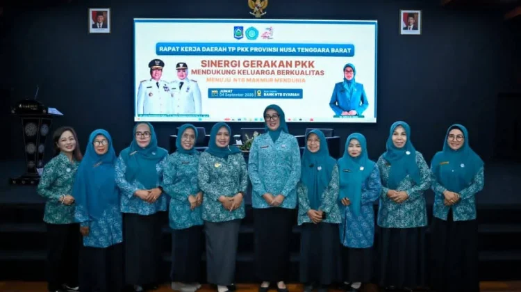 Rakerda PKK NTB Bahas Stunting hingga Radikalisme