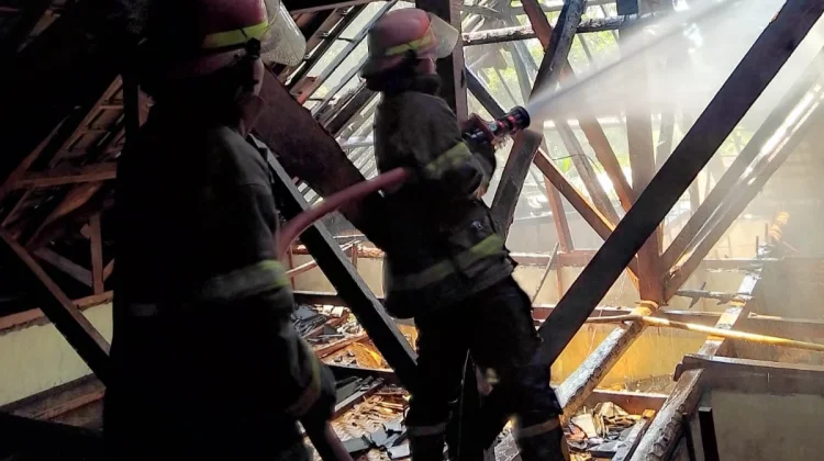 Rumah Warga di Suralaga Terbakar, Kerugian Ditaksir Puluhan Juta