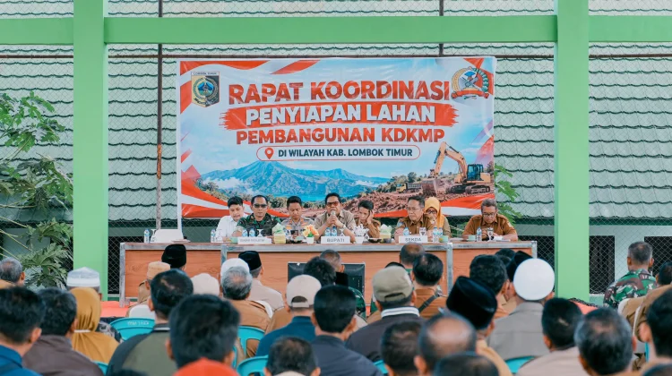 Pemda Lombok Timur Percepat Pembangunan Gerai KDKMP