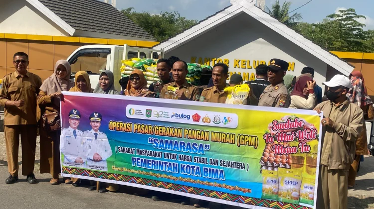 Jaga Stabilitas Harga, Pemkot Bima Kembali Gelar Operasi Pasar Murah