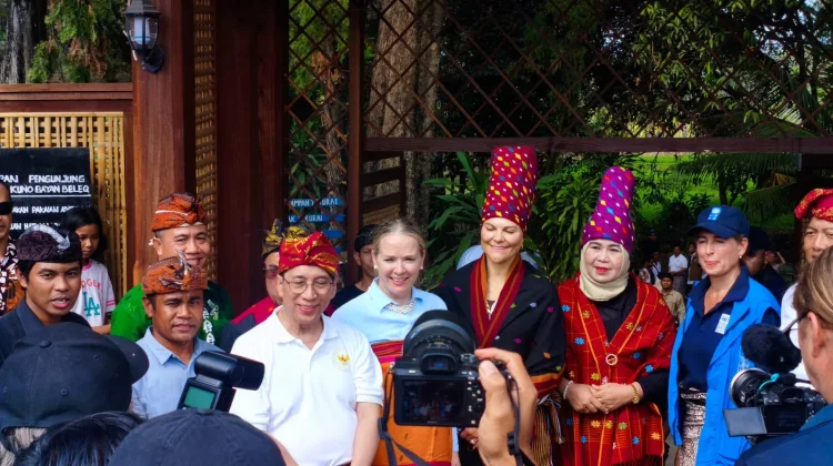 Polda NTB Kawal Putri Mahkota Victoria Swedia Kunjungi Lombok Utara