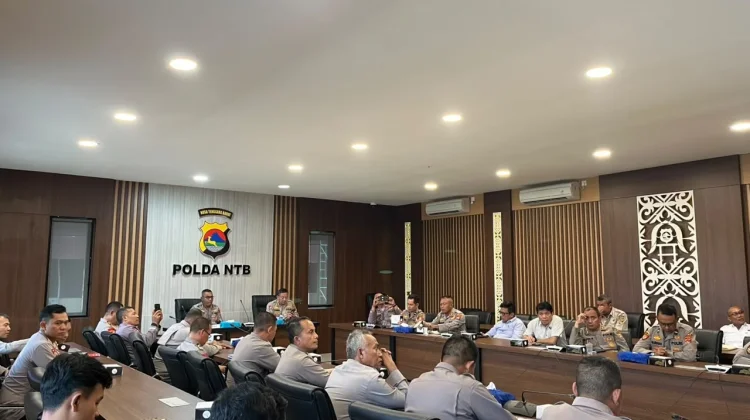 Gelar Rakor Daring dengan Mabes Polri, Polda NTB Perkuat Skema Pengamanan MotoGP