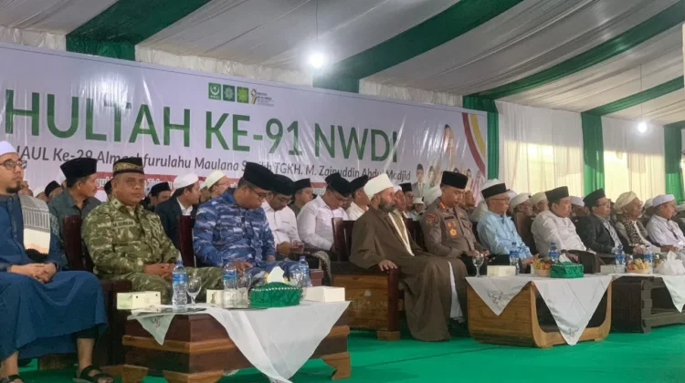 Polda NTB Hadiri Tasyakuran Hultah ke-91 NWDI dan Haul ke-29 Maulana Syaikh