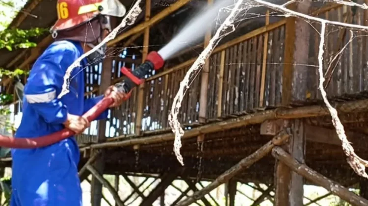 Kebakaran Kandang Ayam di Paremas diduga akibat Korsleting