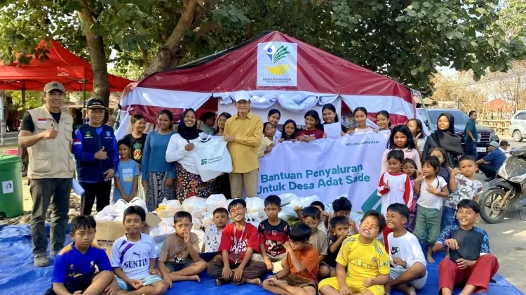 Anak Korban Kebakaran Sade Tetap Semangat Sekolah