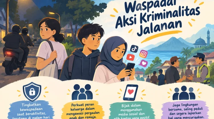Warga Dorong Patroli Ditingkatkan untuk Cegah Kriminalitas Jalanan