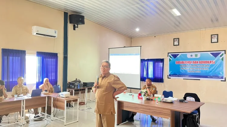 Dispusip NTB Dorong Perpustakaan Kabupaten Bima Naik Kelas lewat Akreditasi